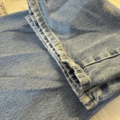 Carhartt Jeans Mens 40x30 Blue Relaxed Fit Workwear Denim Pants (40x30) - Thumbnail 10