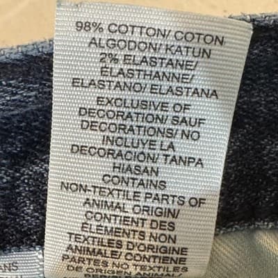 Lucky Brand Jeans Mens 36x30 Blue 221 Original Straight Whiskered Denim Pants - Thumbnail 6