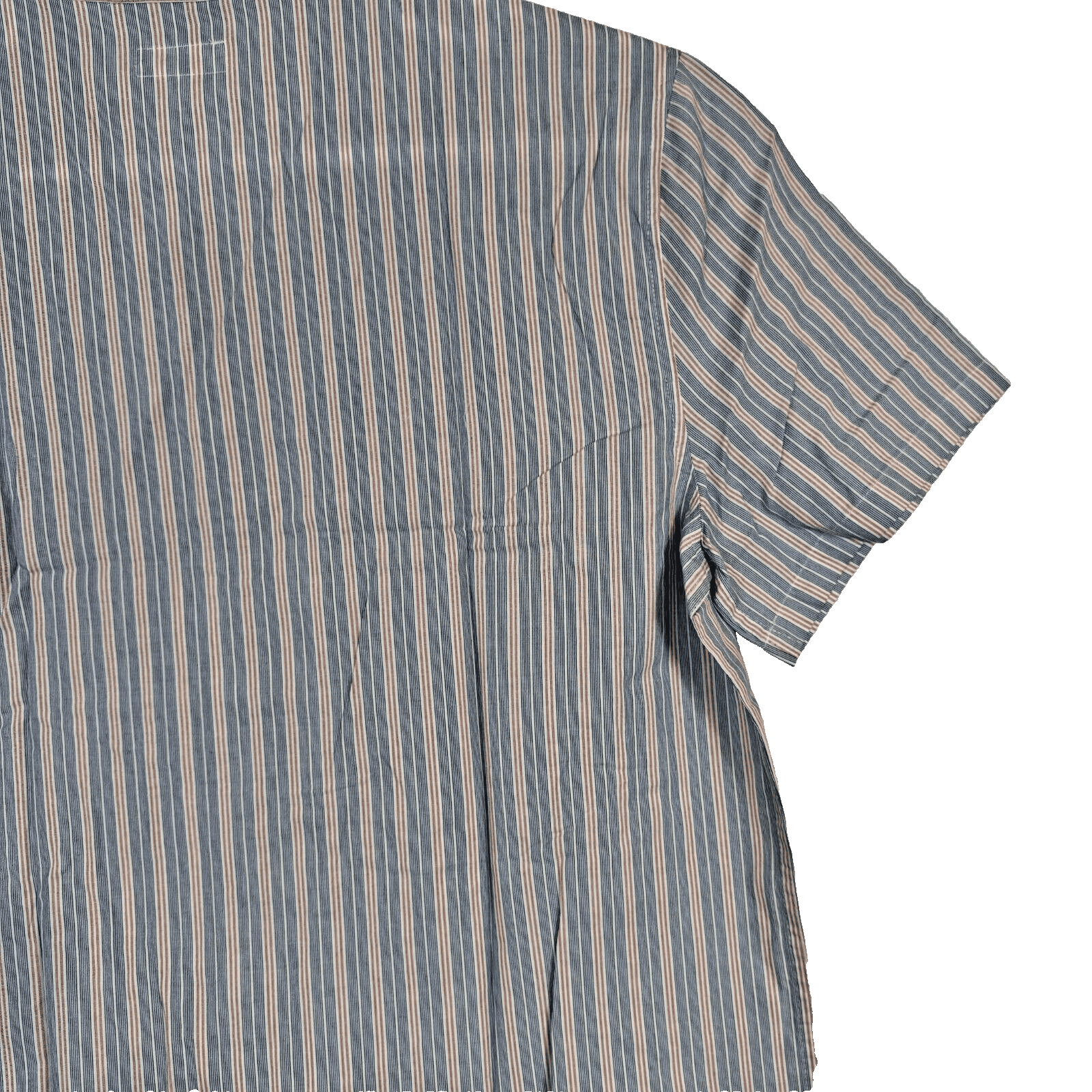 J.Crew Men’s Large Blue & Red Stripe Short Sleeve Cotton Pajama Shirt Bu M 169 - Thumbnail 13