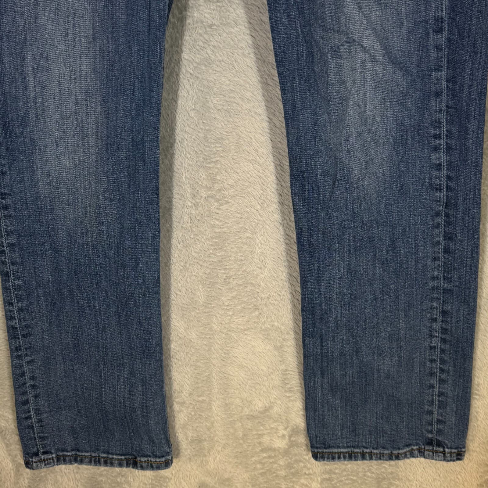 Levi’s 514 Men’s Jeans Straight Leg 34x30 Blue Denim Mid Rise 100% Cotton - Thumbnail 8