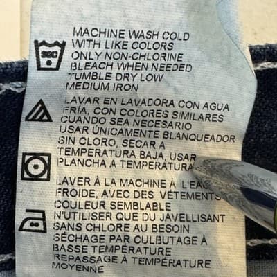 Dickies Carpenter Jeans Mens 50x32 Blue Relaxed Straight Denim Big Tall Workwear - Thumbnail 5