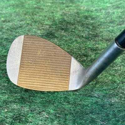 Vintage Carbite Check Mate L CS 100 Lob Wedge Mens RH Steel Silver Golf Club - Thumbnail 2