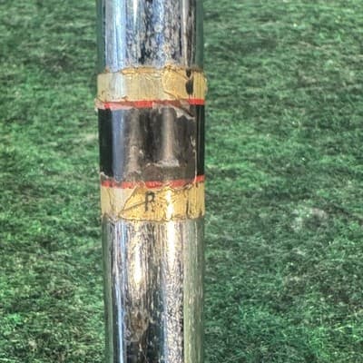 Vintage Carbite Check Mate L CS 100 Lob Wedge Mens RH Steel Silver Golf Club - Thumbnail 7