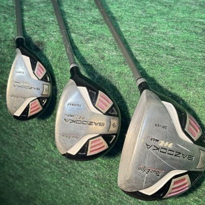 Tour Edge Bazooka HT Max-J Junior Set Driver Fairway Hybrid Y-Flex - Image 1