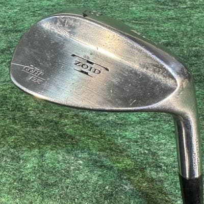 Vintage Mizuno Zoid Comp EZ Sand Wedge Golf Right Hand Steel S300 Gold Shaft - Image 1