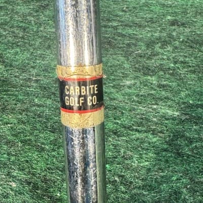 Vintage Carbite Check Mate L CS 100 Lob Wedge Mens RH Steel Silver Golf Club - Thumbnail 6