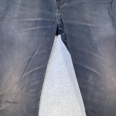 Levis 510 Jeans Mens 32x32 (32x30) Black Charcoal Skinny Slim Stretch Denim - Thumbnail 3