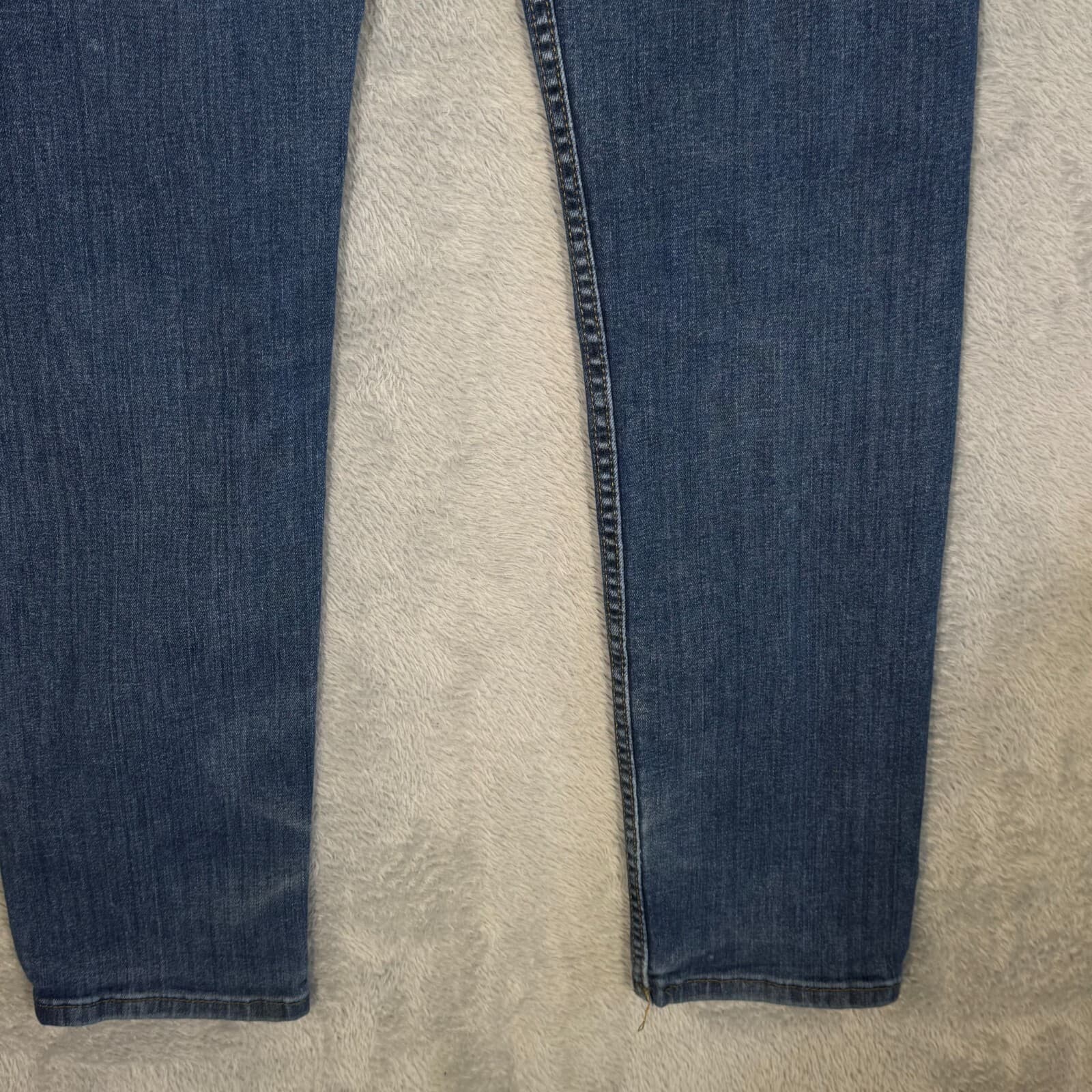 Levi’s 511 Mens Jeans Straight Leg 29x32 Blue Stretch Denim Medium Wash - Thumbnail 7