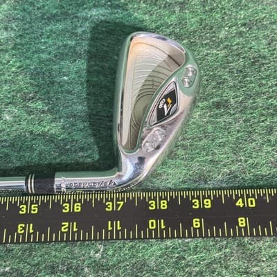 TaylorMade R7 CGB Max 6 Iron Mens RH F7 Stiff Steel Stainless Silver Golf Club - Thumbnail 6