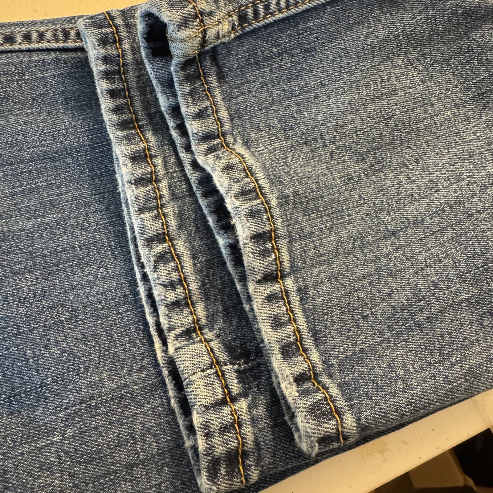 Levi’s 514 Men’s Jeans Straight Leg 34x30 Blue Denim Mid Rise 100% Cotton - Thumbnail 5