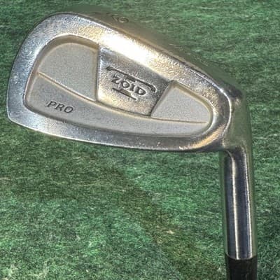 Vintage Mizuno Zoid Pro 9 Club Iron Set True Temper S300 Stiff Mens RH Steel - Thumbnail 10