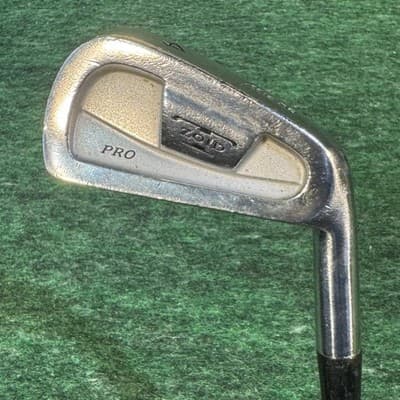 Vintage Mizuno Zoid Pro 9 Club Iron Set True Temper S300 Stiff Mens RH Steel - Thumbnail 20
