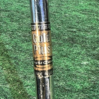 Vintage Mizuno Zoid Comp EZ Sand Wedge Golf Right Hand Steel S300 Gold Shaft - Thumbnail 7