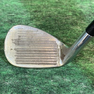 Vintage Mizuno Zoid Comp EZ Sand Wedge Golf Right Hand Steel S300 Gold Shaft - Thumbnail 2