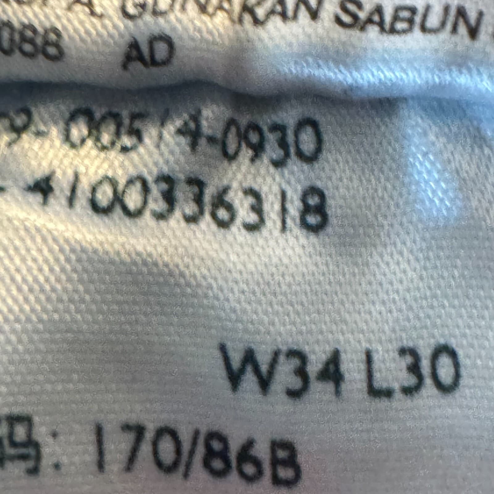 Levi’s 514 Men’s Jeans Straight Leg 34x30 Blue Denim Mid Rise 100% Cotton - Thumbnail 19