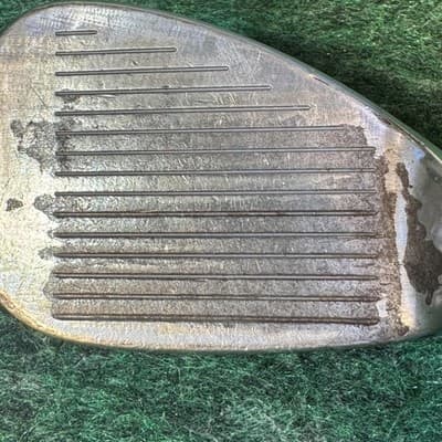 Vintage Mizuno Zoid Comp EZ Sand Wedge Golf Right Hand Steel S300 Gold Shaft - Thumbnail 3