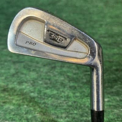 Vintage Mizuno Zoid Pro 9 Club Iron Set True Temper S300 Stiff Mens RH Steel - Thumbnail 18