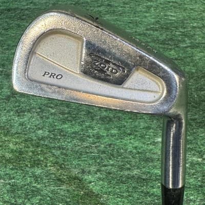 Vintage Mizuno Zoid Pro 9 Club Iron Set True Temper S300 Stiff Mens RH Steel - Thumbnail 14