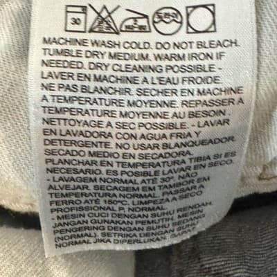 Levis 541 Jeans Mens 32x29 (31x32) Blue Athletic Taper Stretch Denim Medium Wash - Thumbnail 7