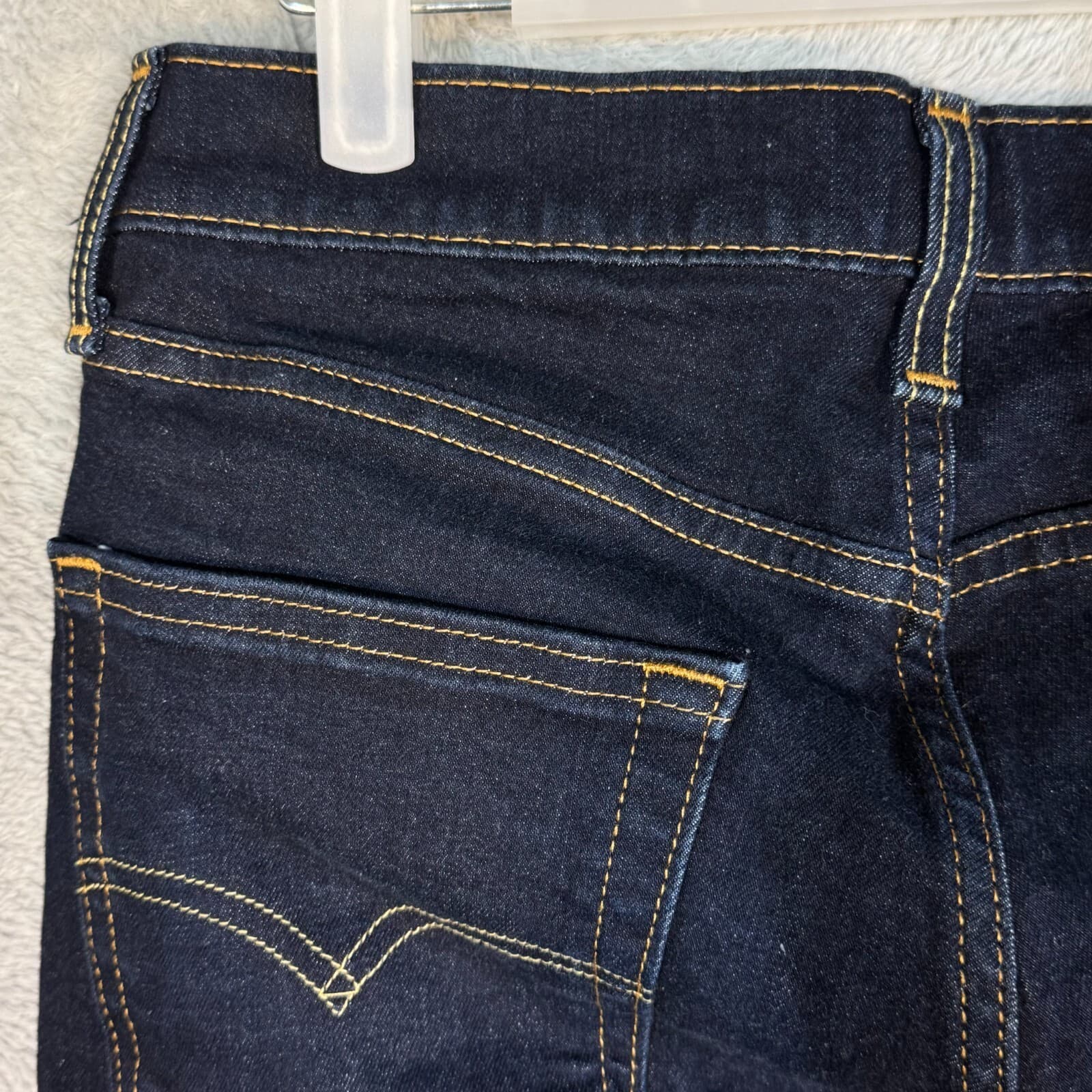 Levi’s 511 Mens Jeans Straight Leg 30x30 Blue Stretch Denim Dark Wash - Thumbnail 6