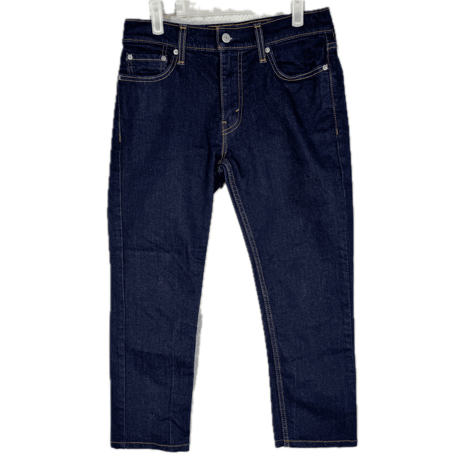 Levi’s 511 Mens Jeans Straight Leg 30x30 Blue Stretch Denim Dark Wash - Image 1