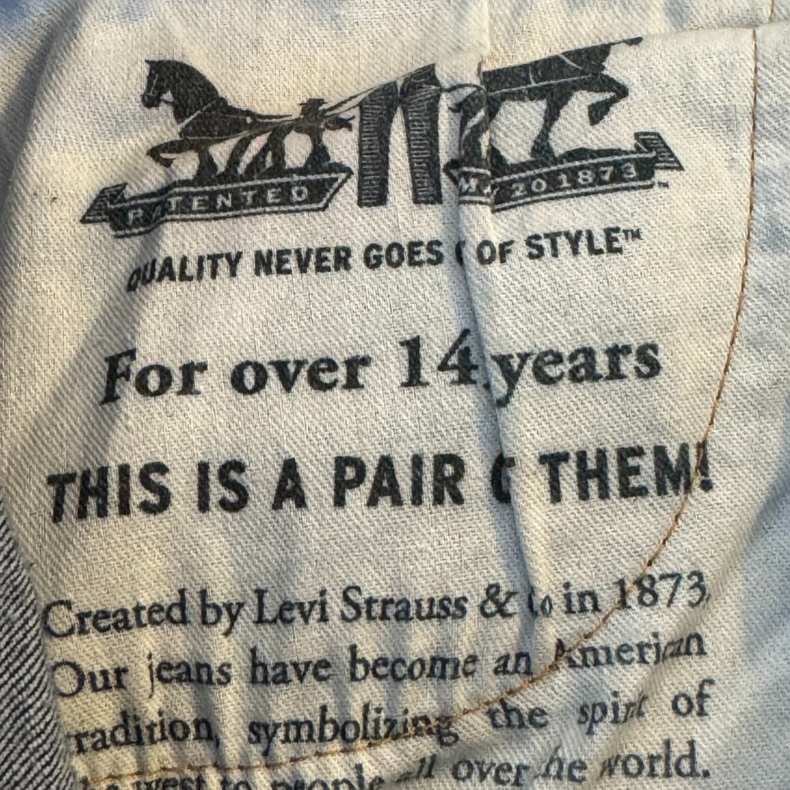 Levi’s 511 Mens Jeans Straight Leg 30x30 Blue Stretch Denim Dark Wash - Thumbnail 11