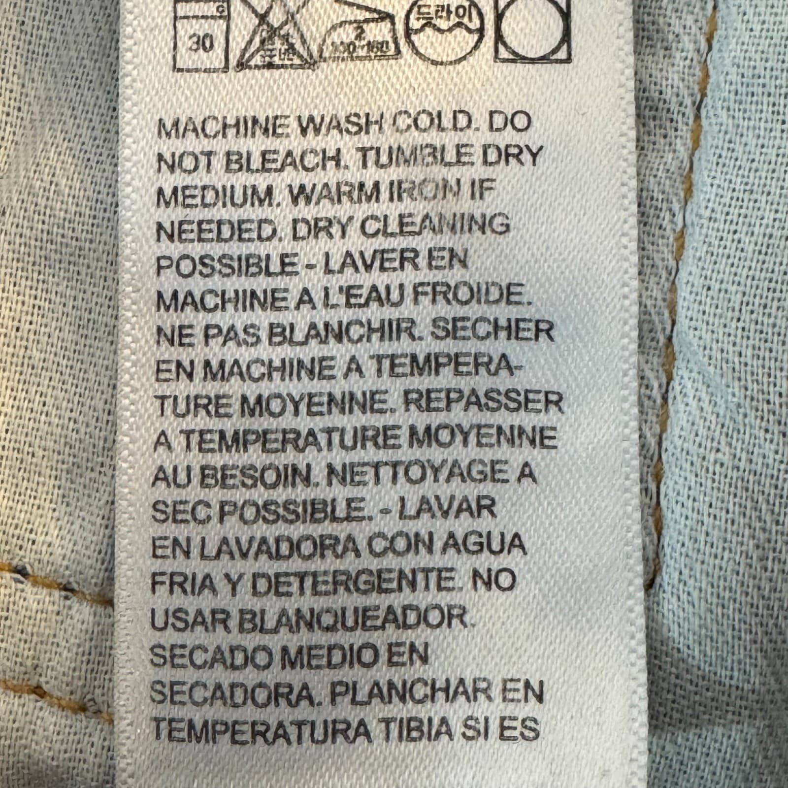 Levi’s 511 Mens Jeans Straight Leg 30x30 Blue Stretch Denim Dark Wash - Thumbnail 14