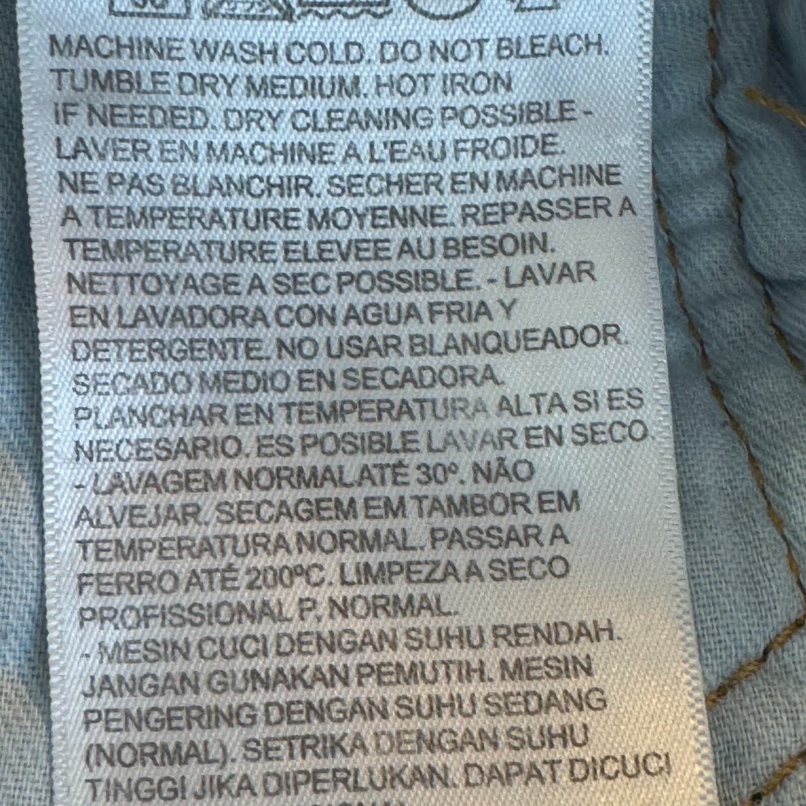 Levi’s 550 Men’s Jeans 42x29 Relaxed Straight Blue Denim Medium Wash - Thumbnail 14