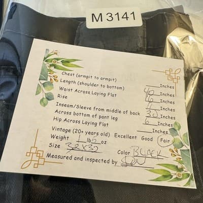 Levis 510 Jeans Mens 32x32 (32x30) Black Charcoal Skinny Slim Stretch Denim - Thumbnail 14