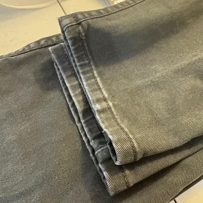 Levis 510 Jeans Mens 32x32 (32x30) Black Charcoal Skinny Slim Stretch Denim - Thumbnail 12