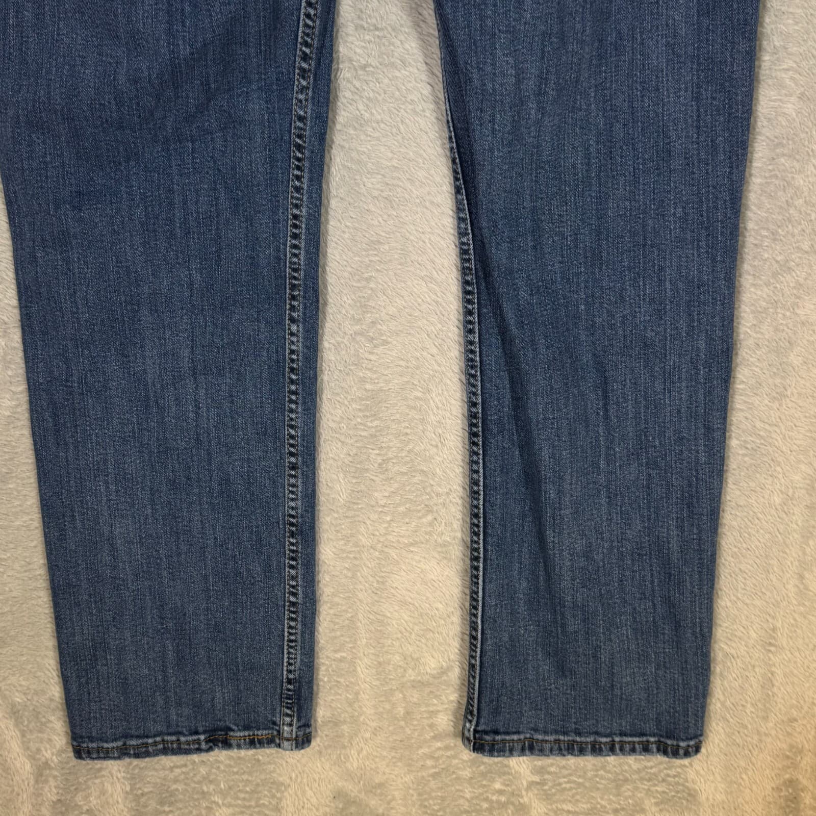 Levi’s 514 Men’s Jeans Straight Leg 34x30 Blue Denim Mid Rise 100% Cotton - Thumbnail 12