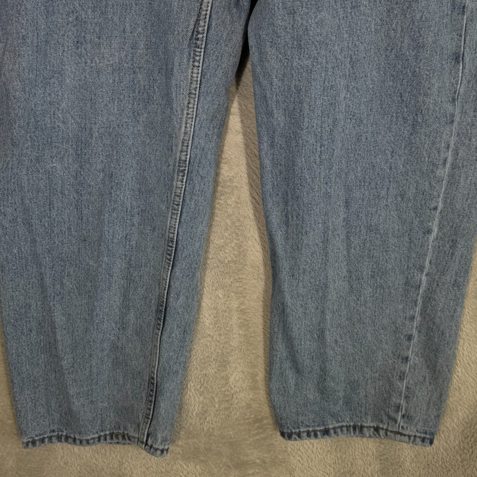 Levi’s 550 Men’s Jeans 44x29 Relaxed Straight Blue Denim Medium Wash - Thumbnail 5