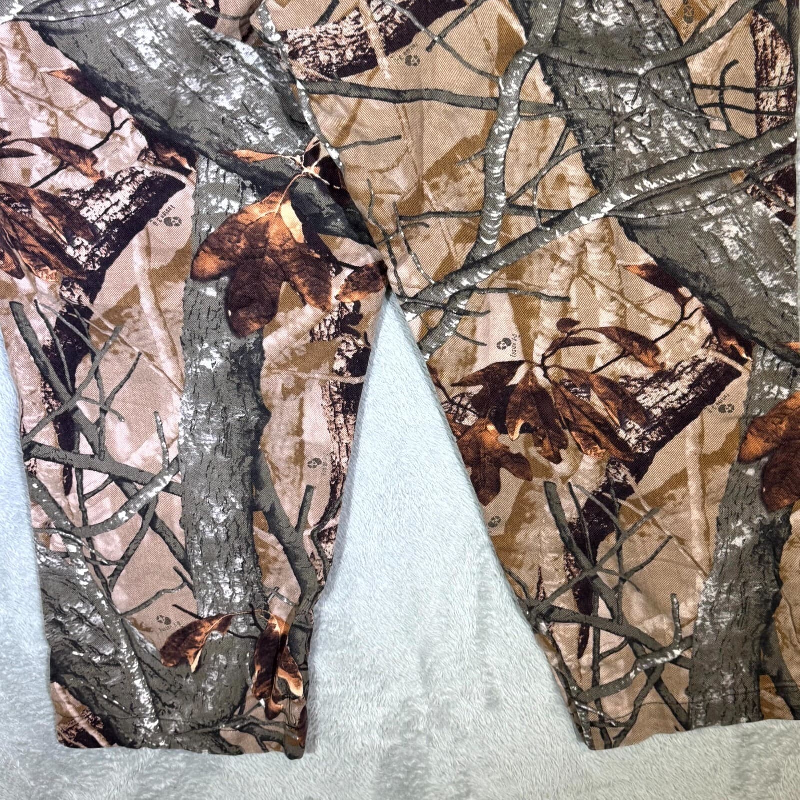 Wrangler Authentics Jeans Men 40X32 Brown Camo Cotton Relaxed Fit Straight Leg - Thumbnail 8