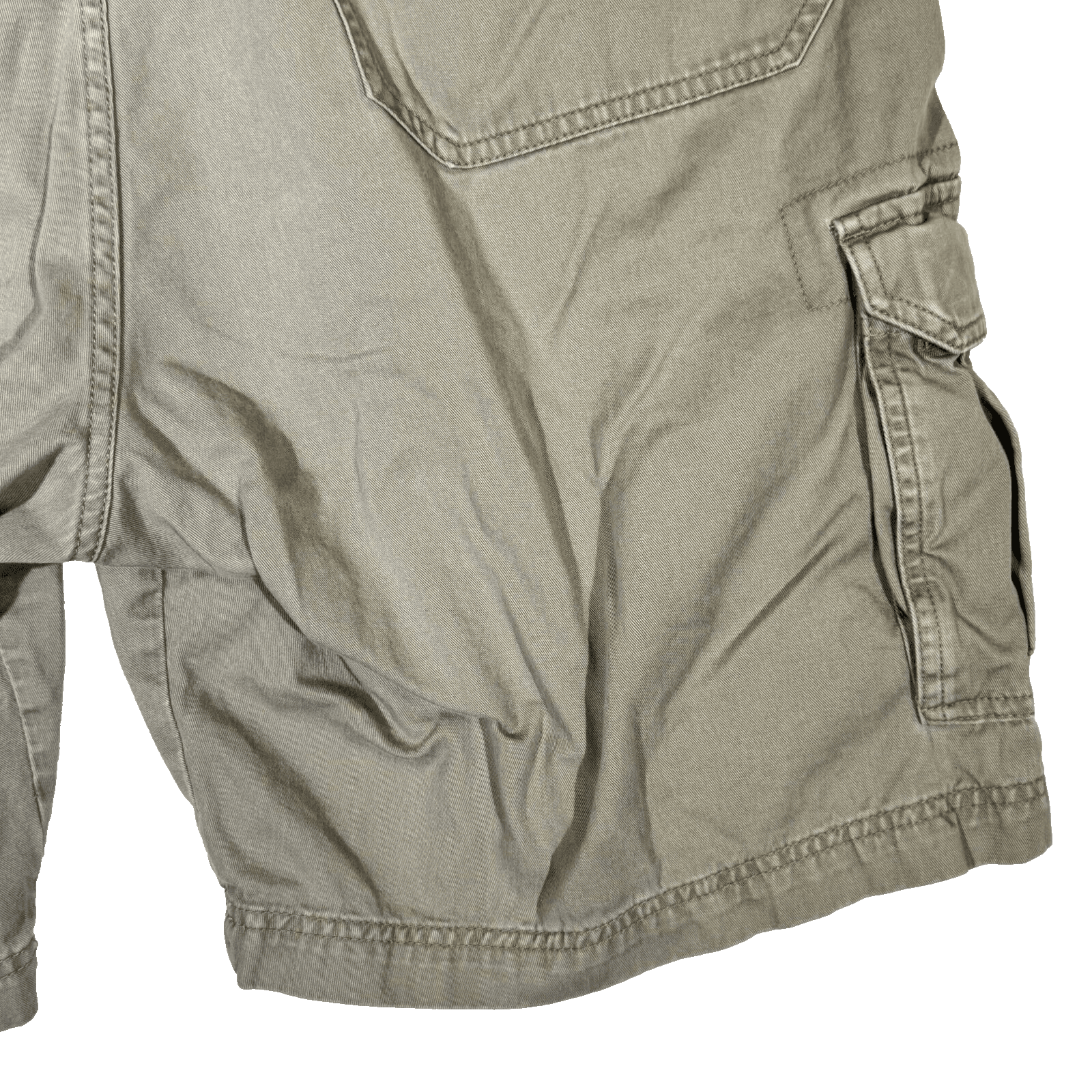Wrangler Hero Shorts Men’s 40 Khaki Cargo 100% Cotton Outdoor Workwear Zip Fly - Thumbnail 11