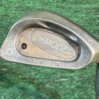Vintage Pro Pride Z Model 9 Iron Steel Shaft RH USA Made Golf Club - Image 1