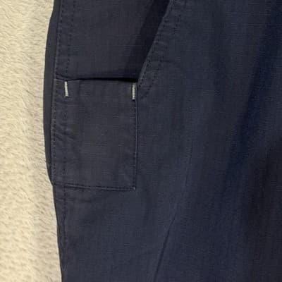 Carhartt Pants Mens 36x28 Navy Ripstop Relaxed Fit Workwear Cargo (36x28) - Thumbnail 3