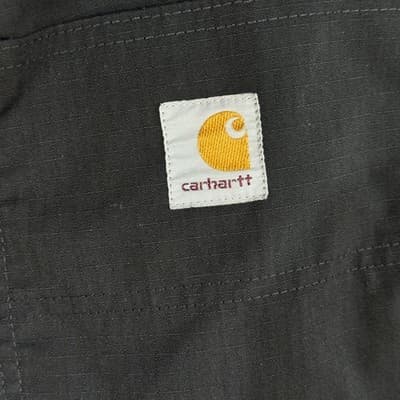 Carhartt Pants Mens 34x29 Gray Ripstop Relaxed Fit Workwear Cargo (34x29) - Thumbnail 7