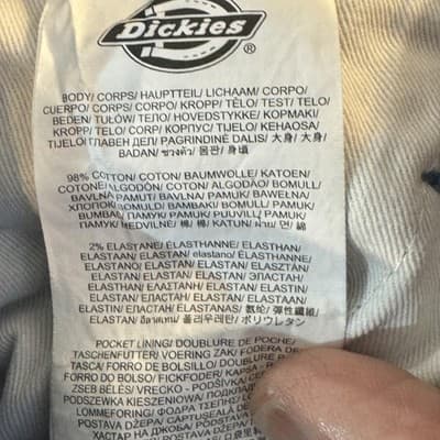 Dickies Cargo Pants Womens 26x27 Blue Utility Workwear Carpenter (26x27) - Thumbnail 5