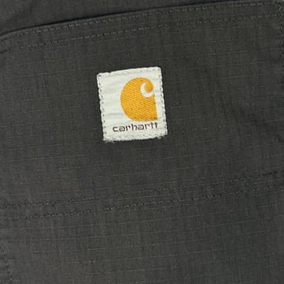 Carhartt Pants Mens 37x29 Gray Ripstop Relaxed Fit Workwear Cargo (37x29) - Thumbnail 6