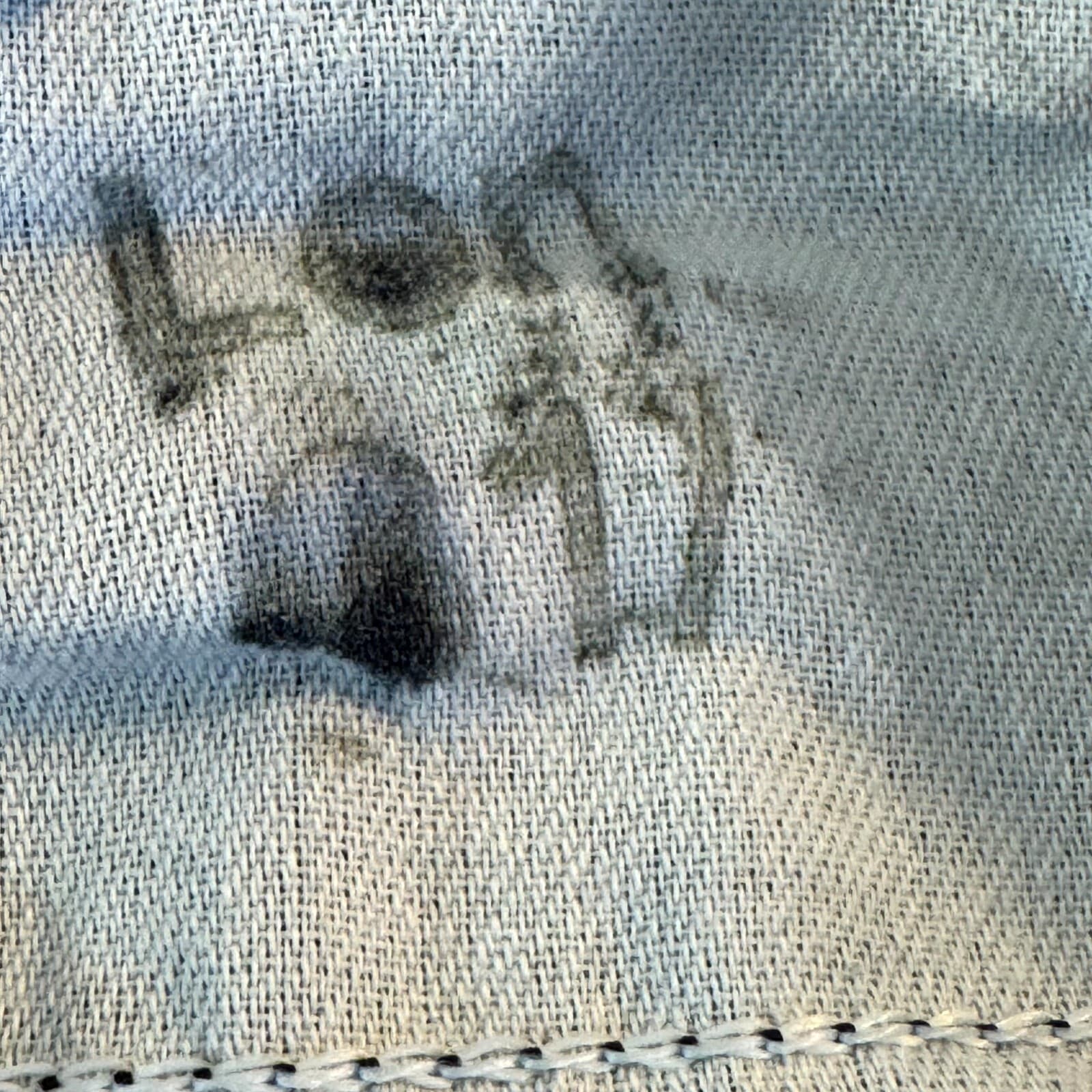 Carhartt 383-20 Dungaree Pants Mens 38x34 Navy Canvas Carpenter Workwear - Thumbnail 7