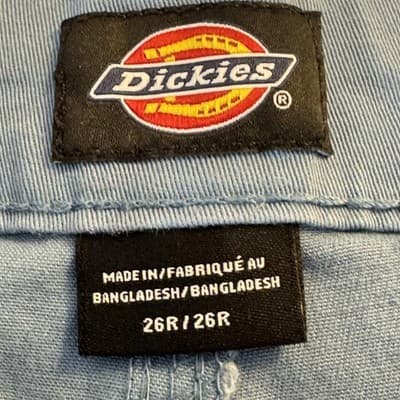 Dickies Cargo Pants Womens 26x27 Blue Utility Workwear Carpenter (26x27) - Thumbnail 4