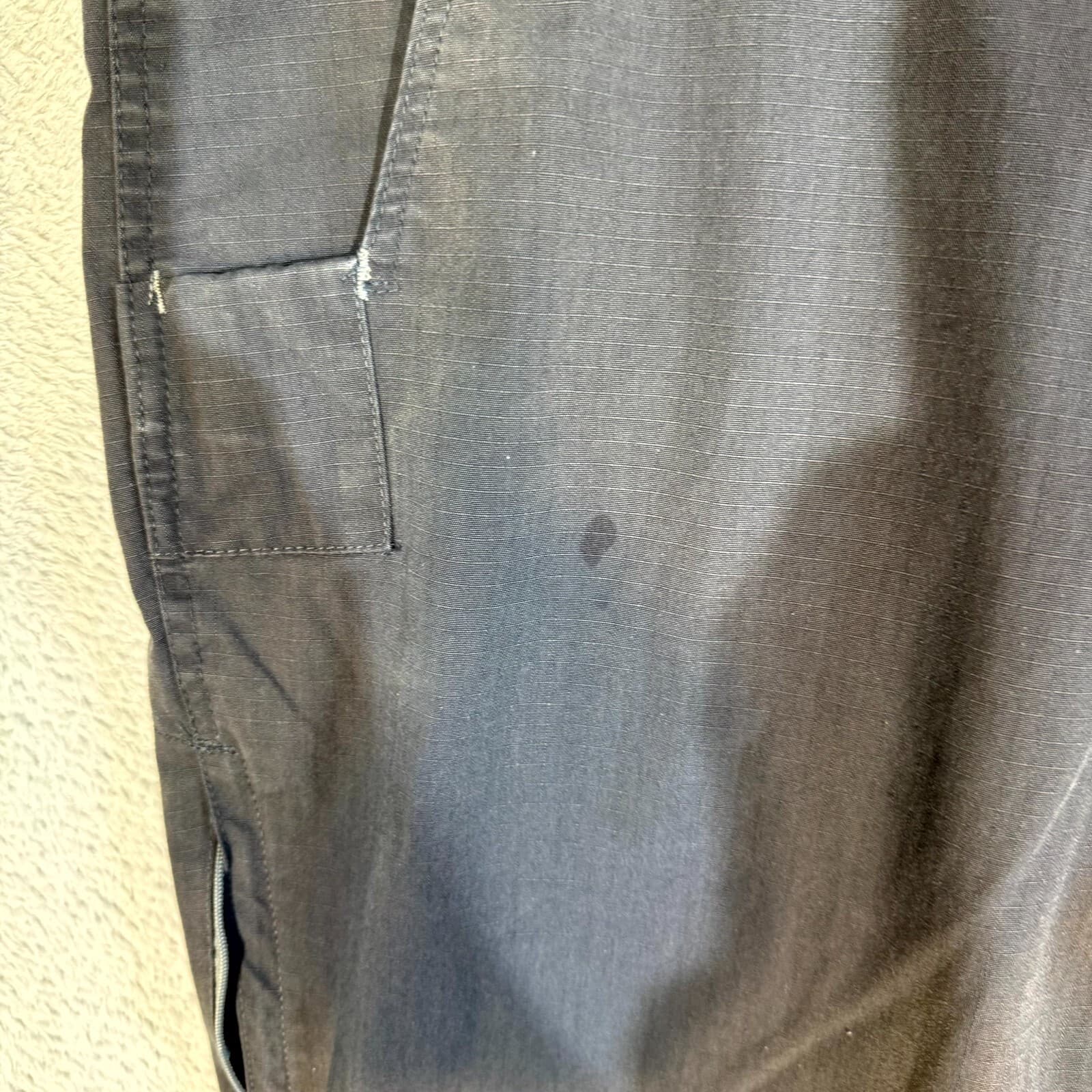 Carhartt 74533-33 Pants Mens 34x32 Gray Ripstop Relaxed Fit Workwear - Thumbnail 4