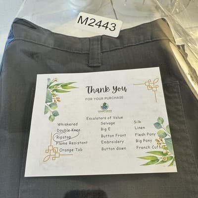 Carhartt Pants Mens 34x34 Gray Ripstop Relaxed Fit Workwear Cargo (34x34) - Thumbnail 12