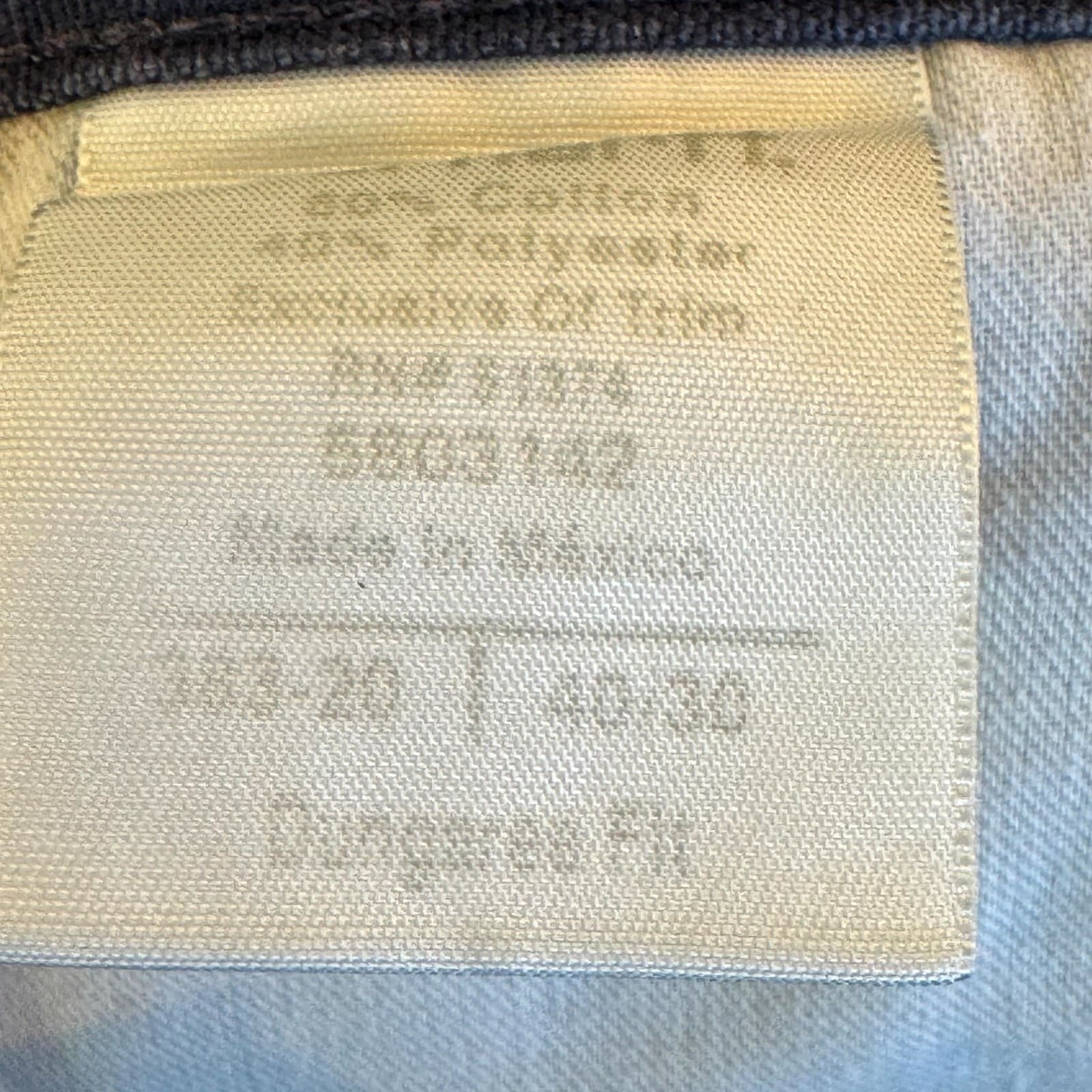 Carhartt 383-20 Dungaree Pants Mens 40x30 Navy Canvas Carpenter Workwear - Thumbnail 5