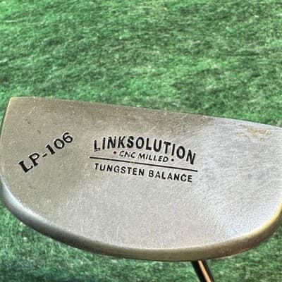 Linksolution LP-2000 LP-106 Putter 35in CNC Milled Steel Tungsten RH Mallet - Thumbnail 5