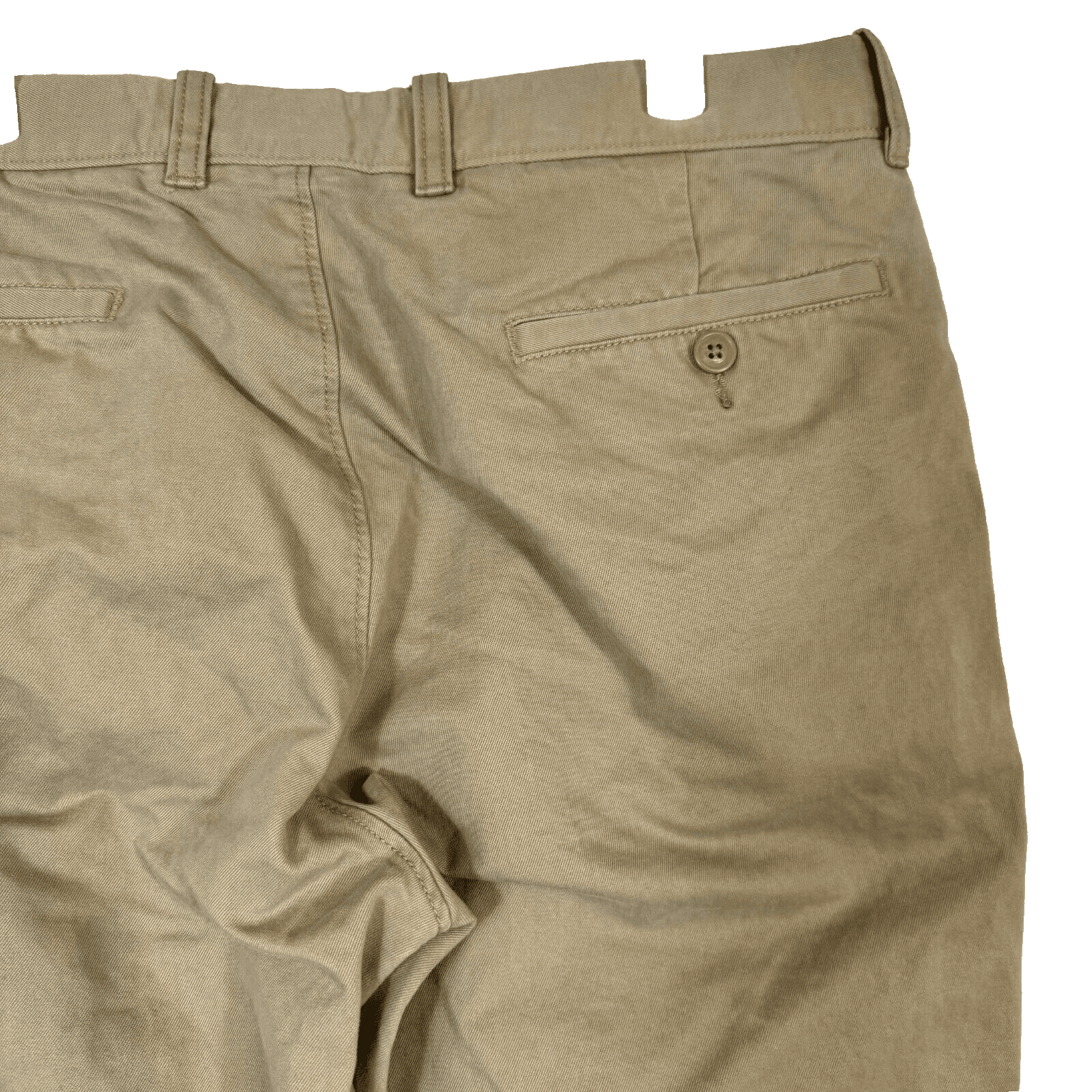 J.Crew Women’s Essential Chino Pants 33W Khaki Cotton Mid-Rise Straight Leg W375 - Thumbnail 9