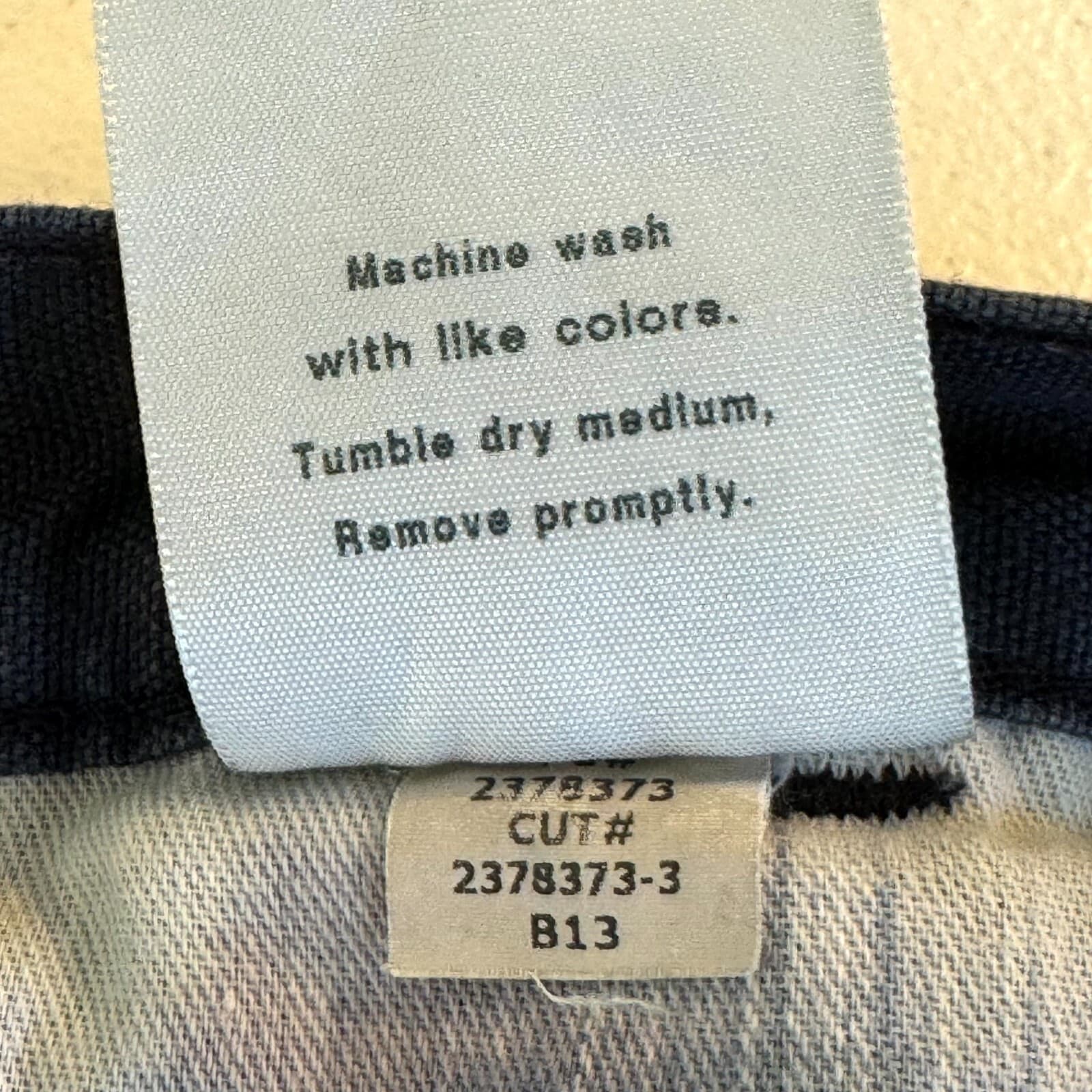 Carhartt 383-20 Dungaree Pants Mens 38x30 Navy Canvas Carpenter Workwear - Thumbnail 6