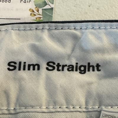 Dickies WP594DN Pants Mens 30x32 Blue Slim Straight Cargo Workwear Utility - Thumbnail 5