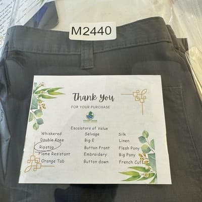 Carhartt Pants Mens 37x29 Gray Ripstop Relaxed Fit Workwear Cargo (37x29) - Thumbnail 10