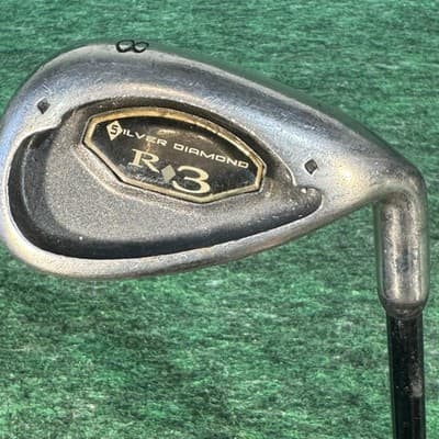 Silver Diamond R3 8 Iron Mens RH Advantage Pro Graphite Stainless Golf Club - Image 1